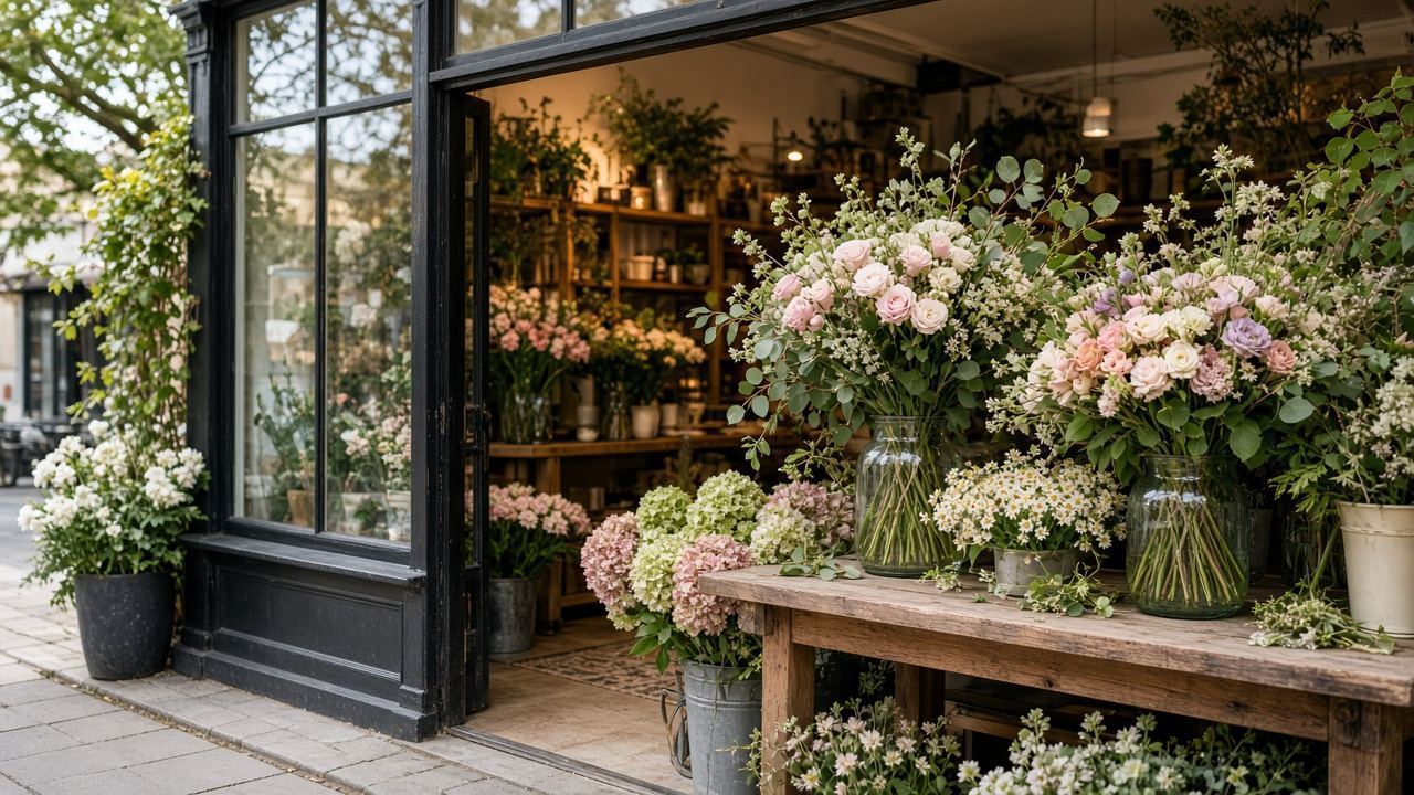 Florist / bouquets / event florals at Azureblush Atelier